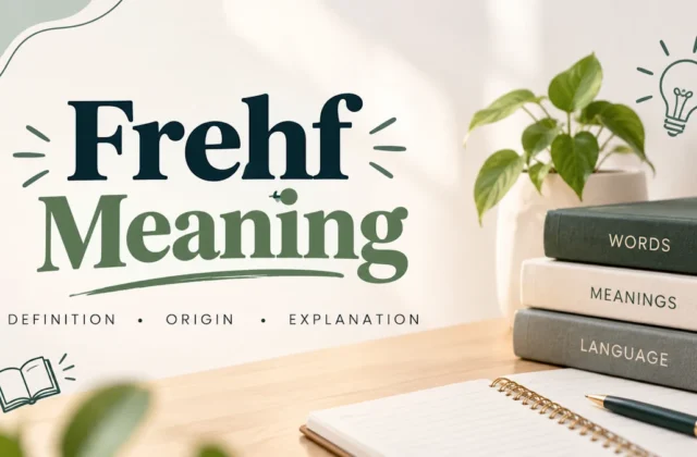 Frehf Meaning: What It Is and What Is Verified